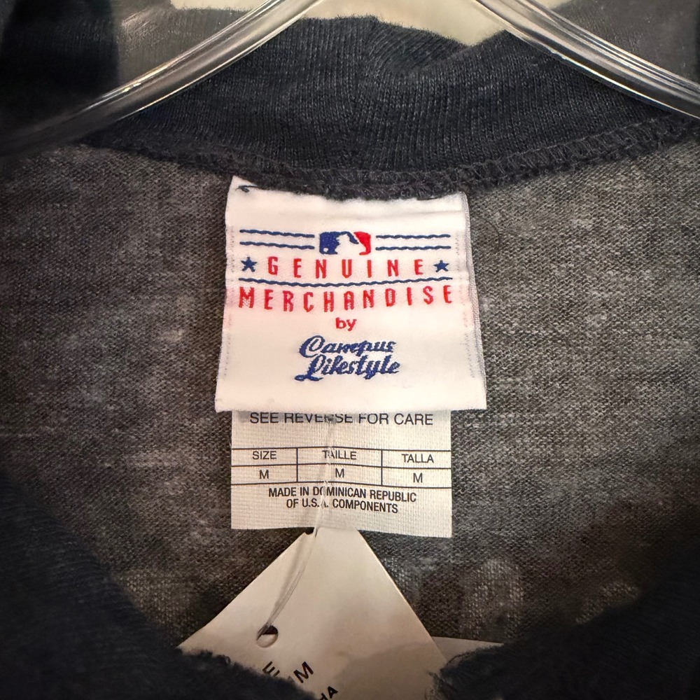 Majestic MLB Minnesota Twins Cropped Hoodie Sweatshirt‎ Women's Medium Gray Navy - Picture 4 of 15